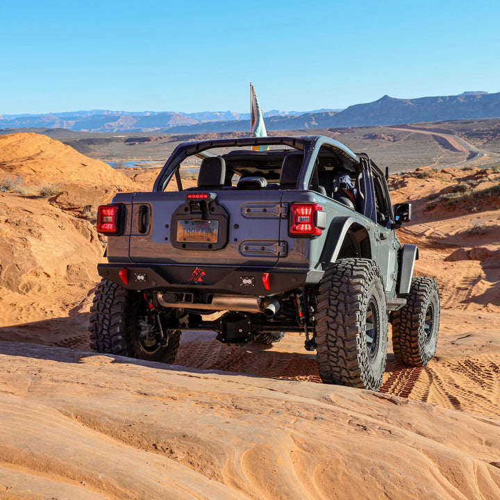 JL Aluminum High Line Fender Flares (Rear)