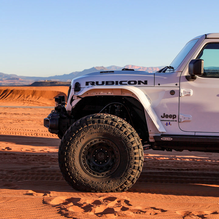 JL/JT Aluminum High Line Fender Flares (Front)