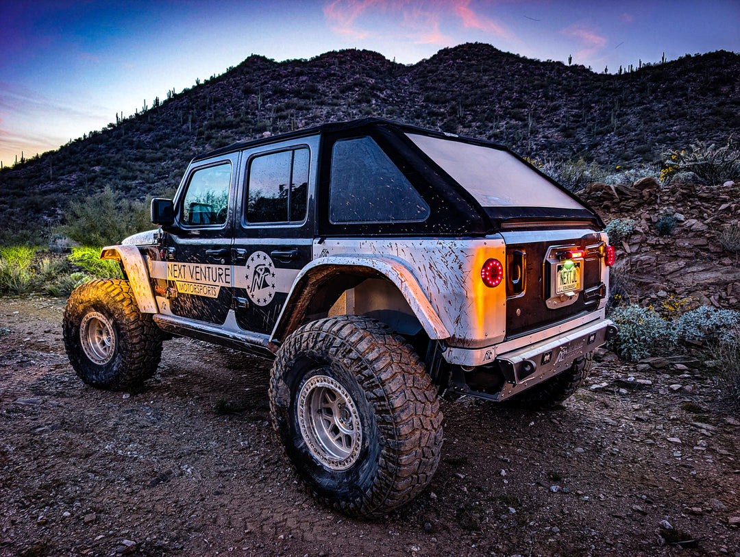 JLU Rear Corner Armor (Stealth Fuel Door)