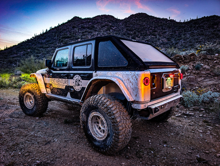 JLU Rear Corner Armor (Stealth Fuel Door)