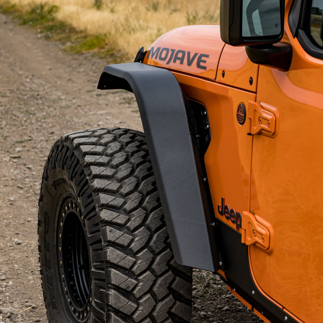 JL/JT Aluminum High Line Fender Flares (Front)