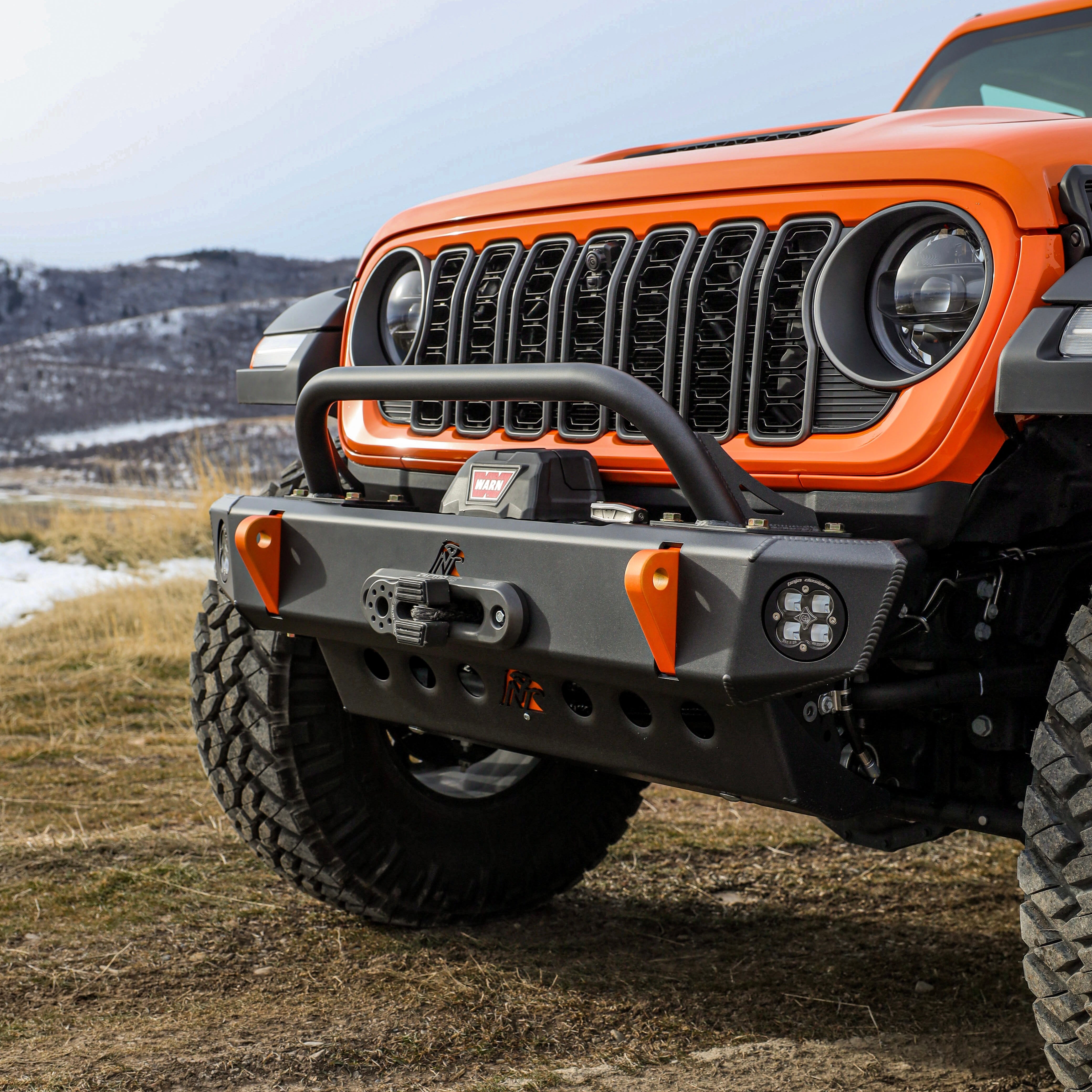 JL/JT Front Bumper - Aluminum Adventure Series – Next Venture