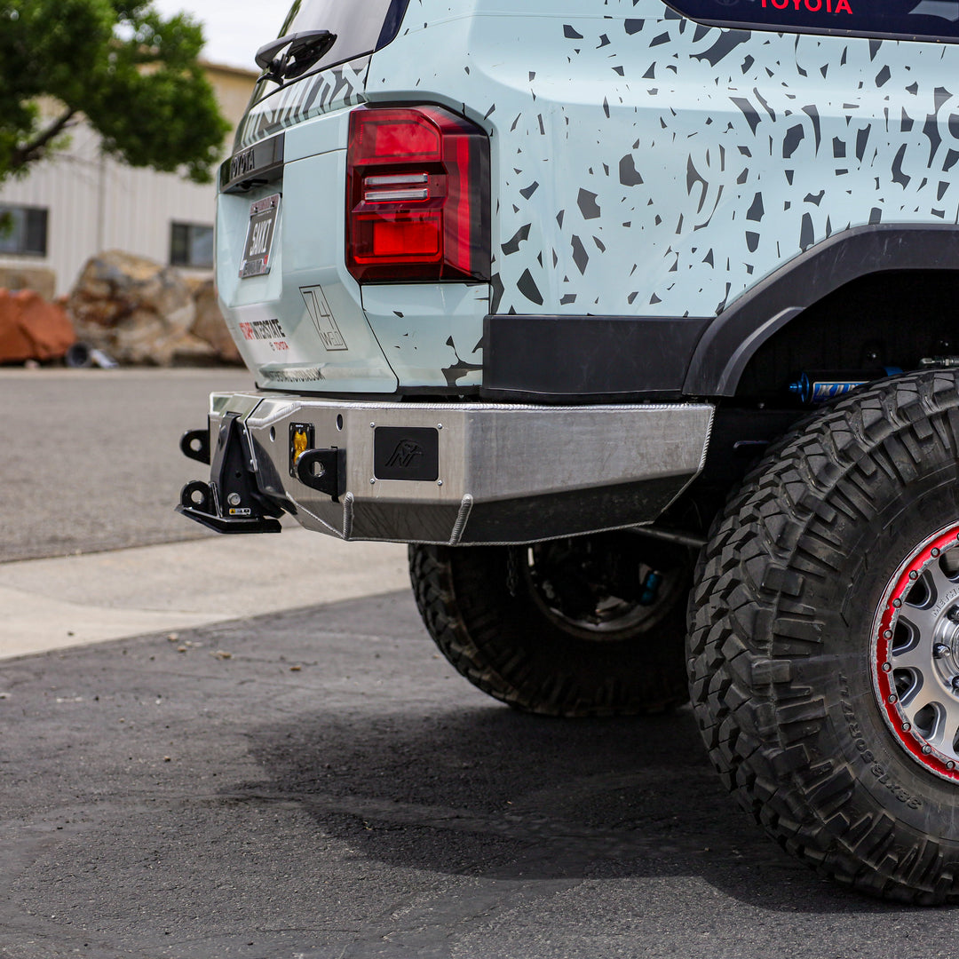 Toyota LC250 Aluminum Rear Bumper | Featherweight Series