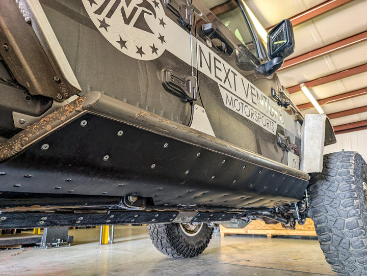 JLU Rock Sliders - Trailbreaker Series (Frame Mounted)