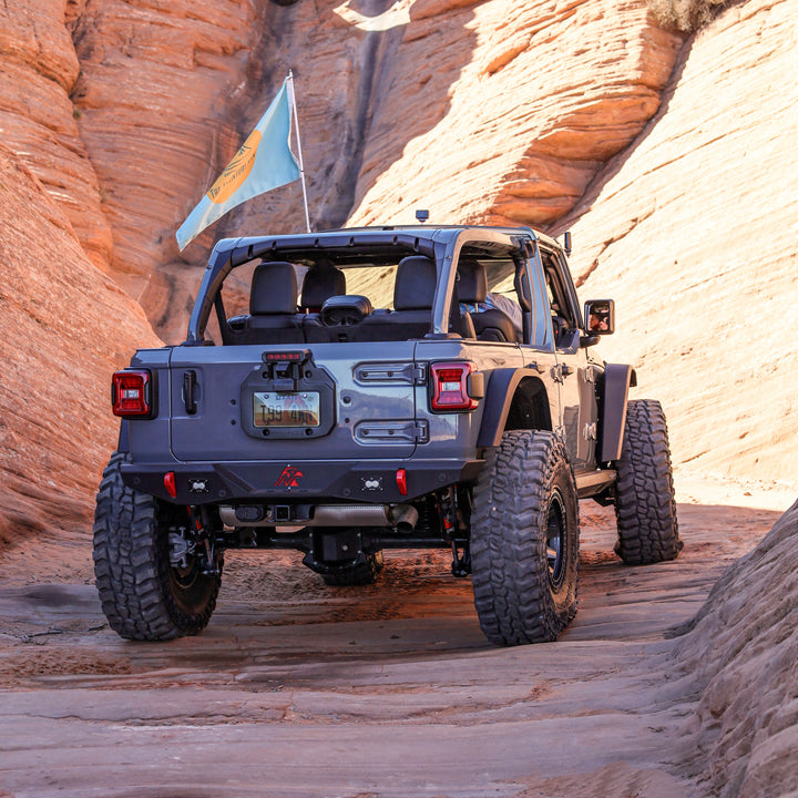 JL/JT Aluminum High Line Fender Flares (Front)