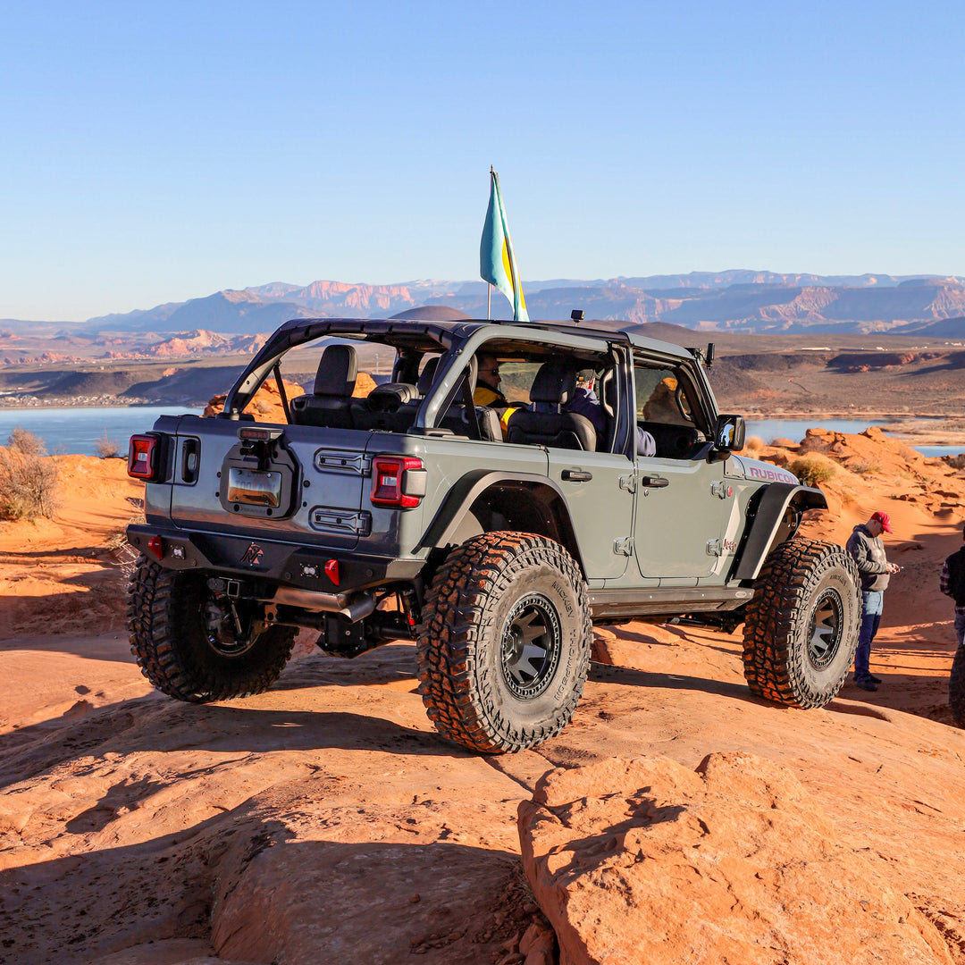 JL Aluminum High Line Fender Flares (Rear)