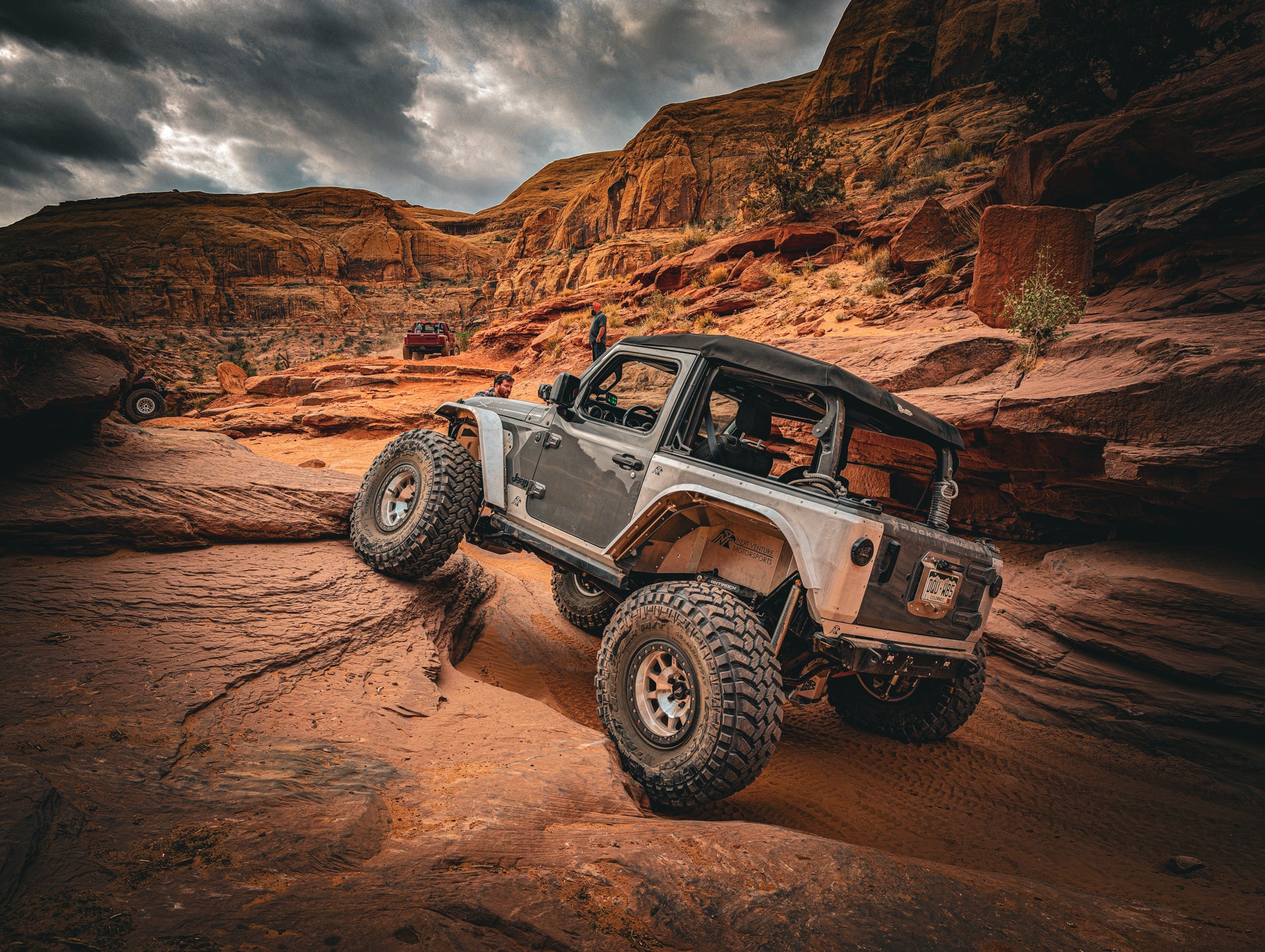 Next Venture JL 2-Door 6” Stretch Armor Kit – Aluminum Armor for