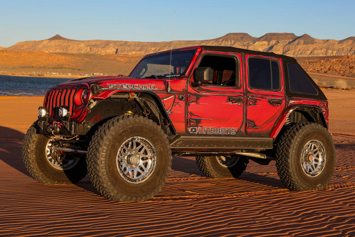 JLU Rock Sliders - Trailbreaker Series (Frame Mounted)