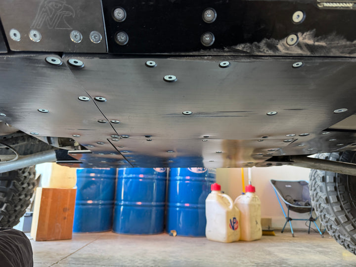 JL 7000-Series Aluminum Belly Skids Rockzilla