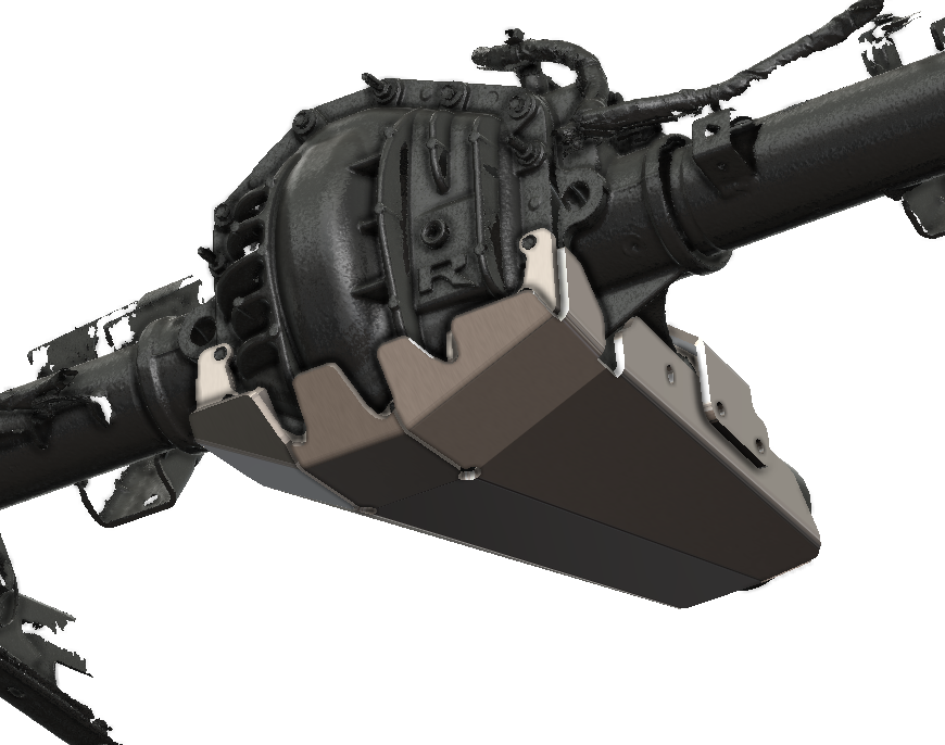 Bronco Raptor Rear Diff Skid (AdvanTEK Dana 50/M235) – Next Venture ...