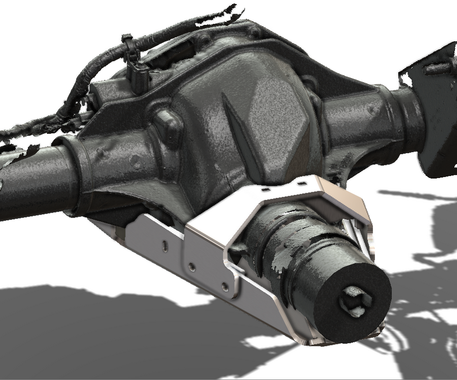 Bronco Raptor Rear Diff Skid (AdvanTEK Dana 50/M235) – Next Venture ...