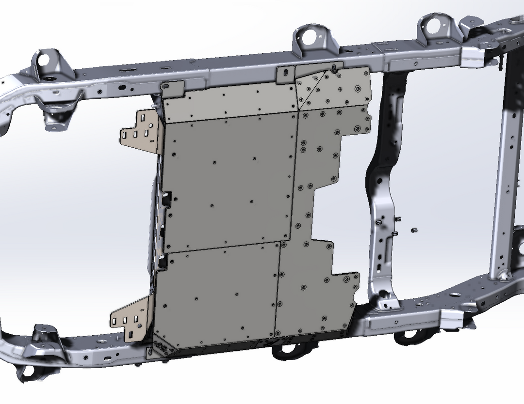 JL 7000-Series Aluminum Belly Skids Rockzilla