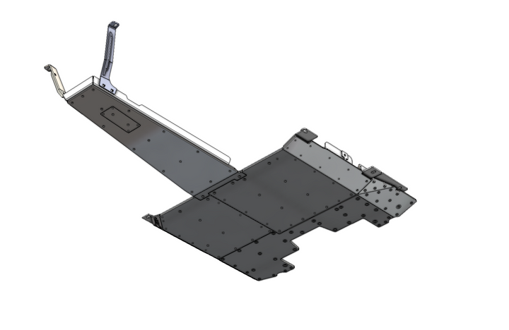 JL 7000-Series Aluminum Belly Skids Rockzilla