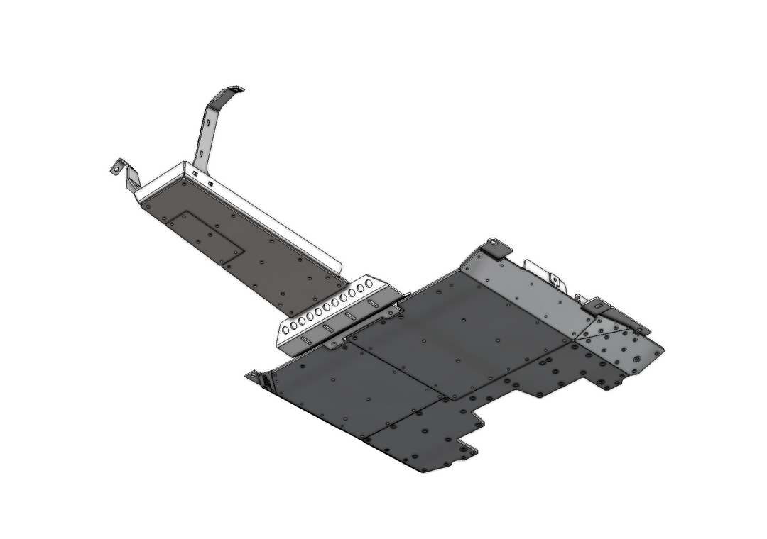 JL 7000-Series Aluminum Belly Skids Rockzilla