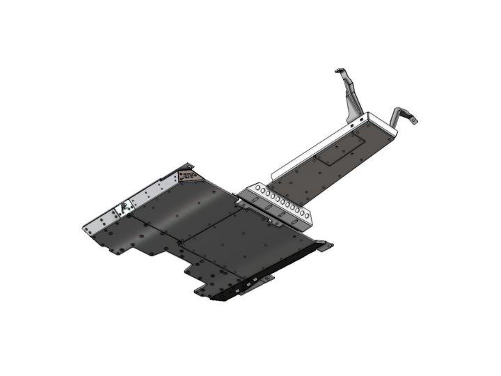 JL 7000-Series Aluminum Belly Skids Rockzilla