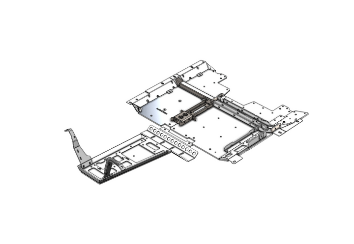 JL 7000-Series Aluminum Belly Skids Rockzilla