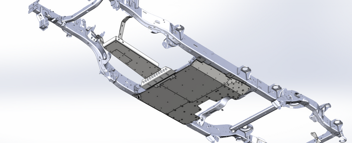 JL 7000-Series Aluminum Belly Skids Rockzilla