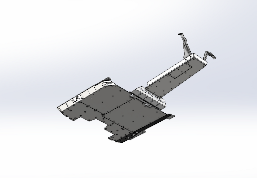 JL 7000-Series Aluminum Belly Skids Rockzilla