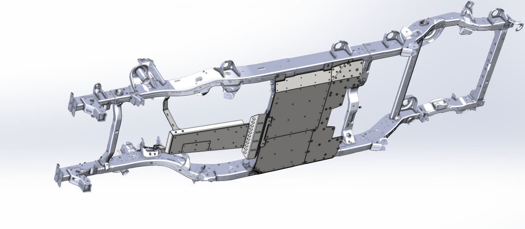 JL 7000-Series Aluminum Belly Skids Rockzilla