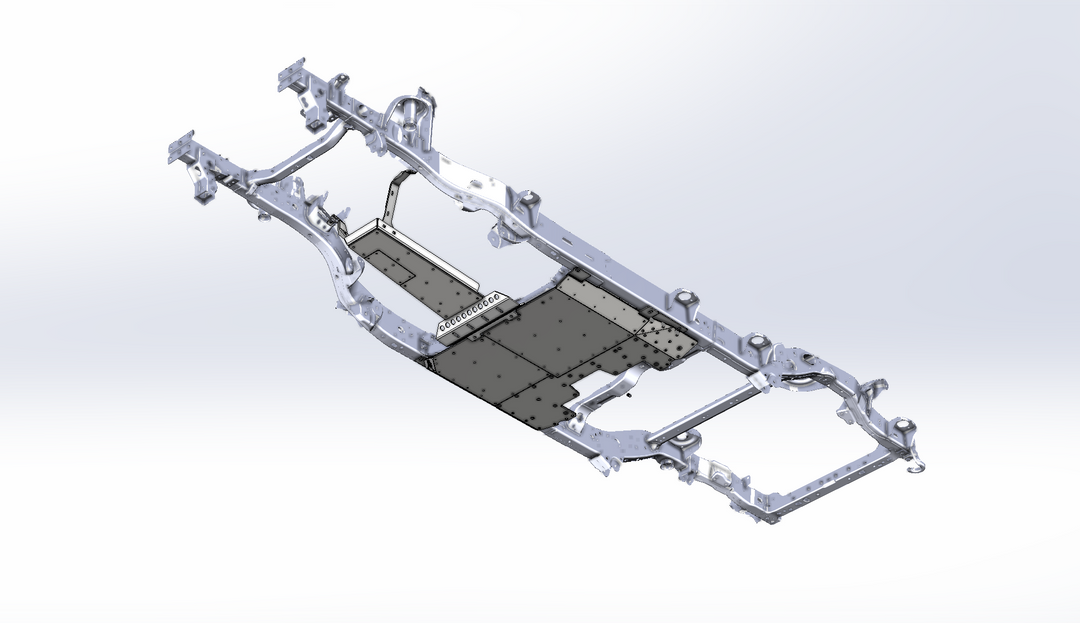 JL 7000-Series Aluminum Belly Skids Rockzilla