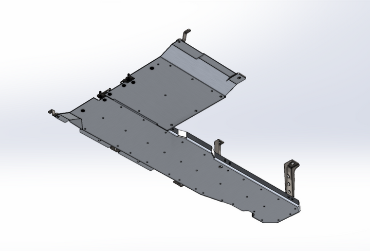 JT Gas Tank/T-Case MOD Skid (Gas JT Modular Skid Kit)