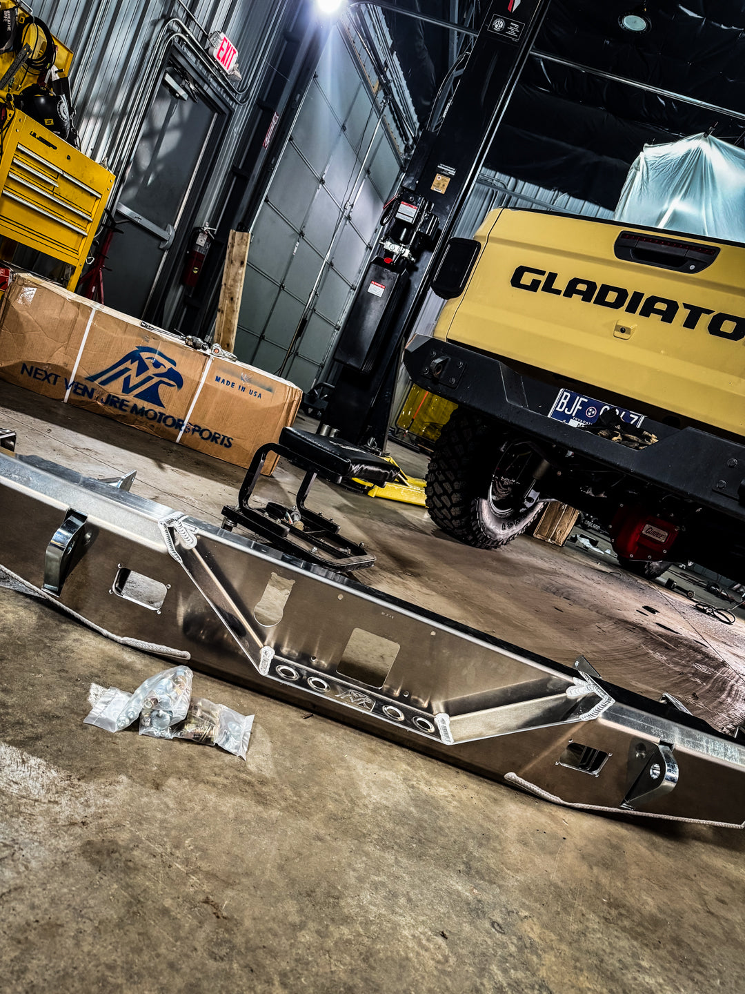 JT Aluminum Rear Bumper - Featherweight Series – Next Venture
