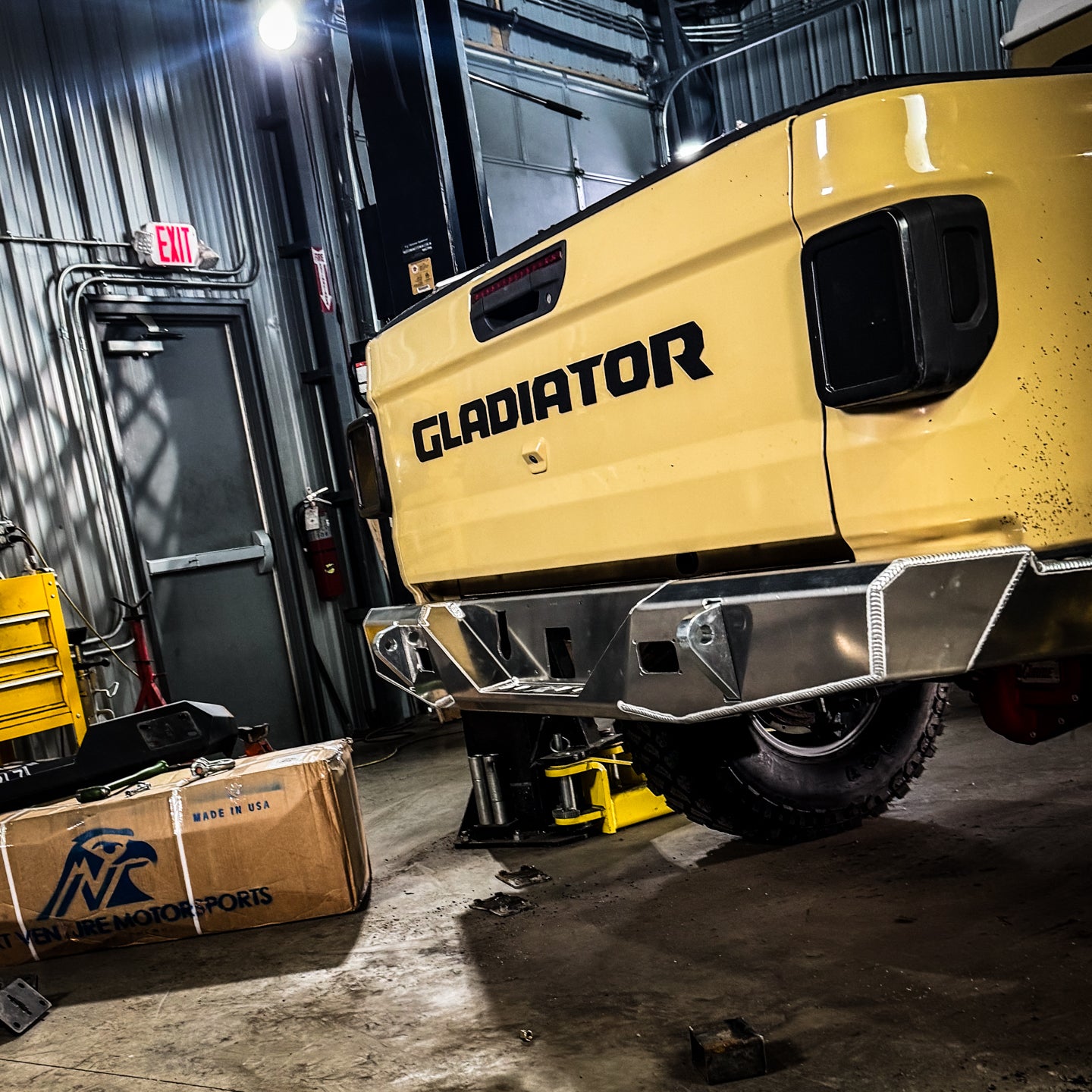 JT Aluminum Rear Bumper - Featherweight Series – Next Venture