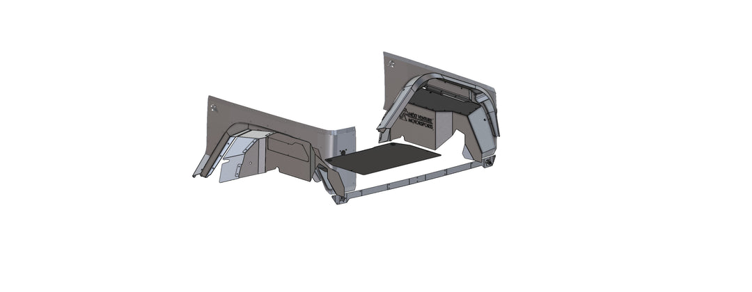 JL 2-Door 6” Stretch Armor Kit