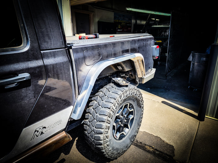 JT Aluminum High Line Fender Flares (Rear)