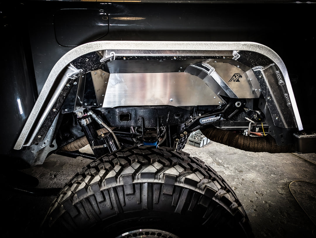 JT Aluminum High Line Fender Flares (Rear)