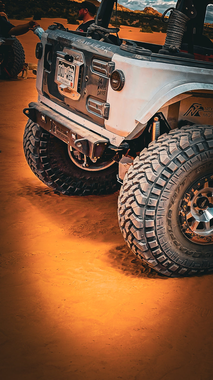 JL Rear Frame Chop Bumper | Ultimate Departure Angle Rear Bumper