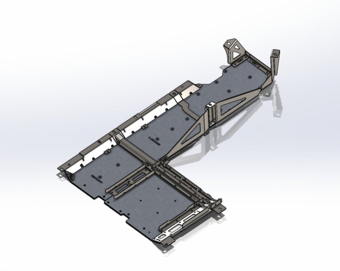 JL 7000-Series Mod Skid (Transfer Case+Fuel Tank)