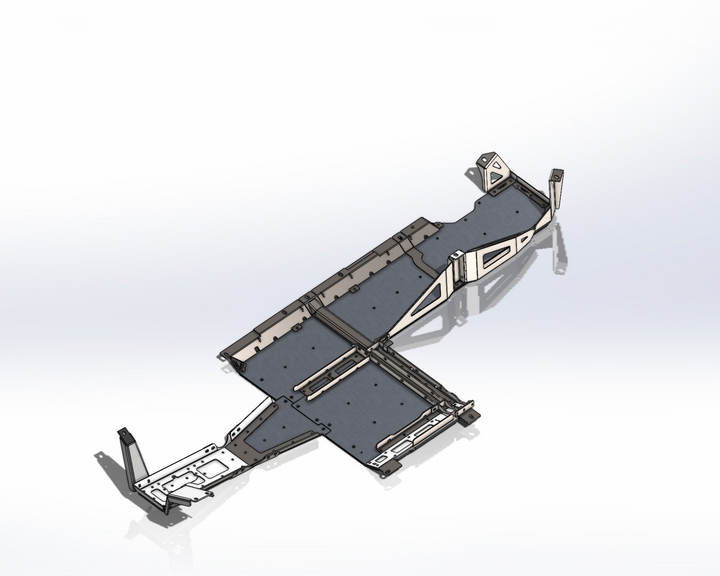 JL 7000-Series Aluminum Belly Skids (3.6 V6)