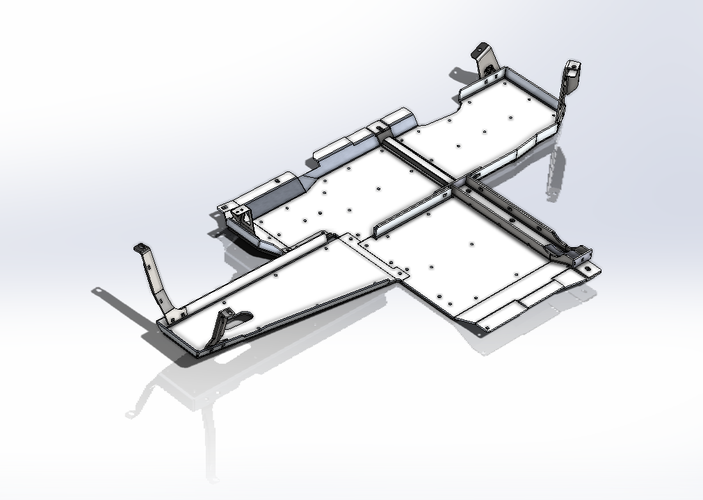 JL 2-Door Aluminum Belly Skids (2.0 Turbo)