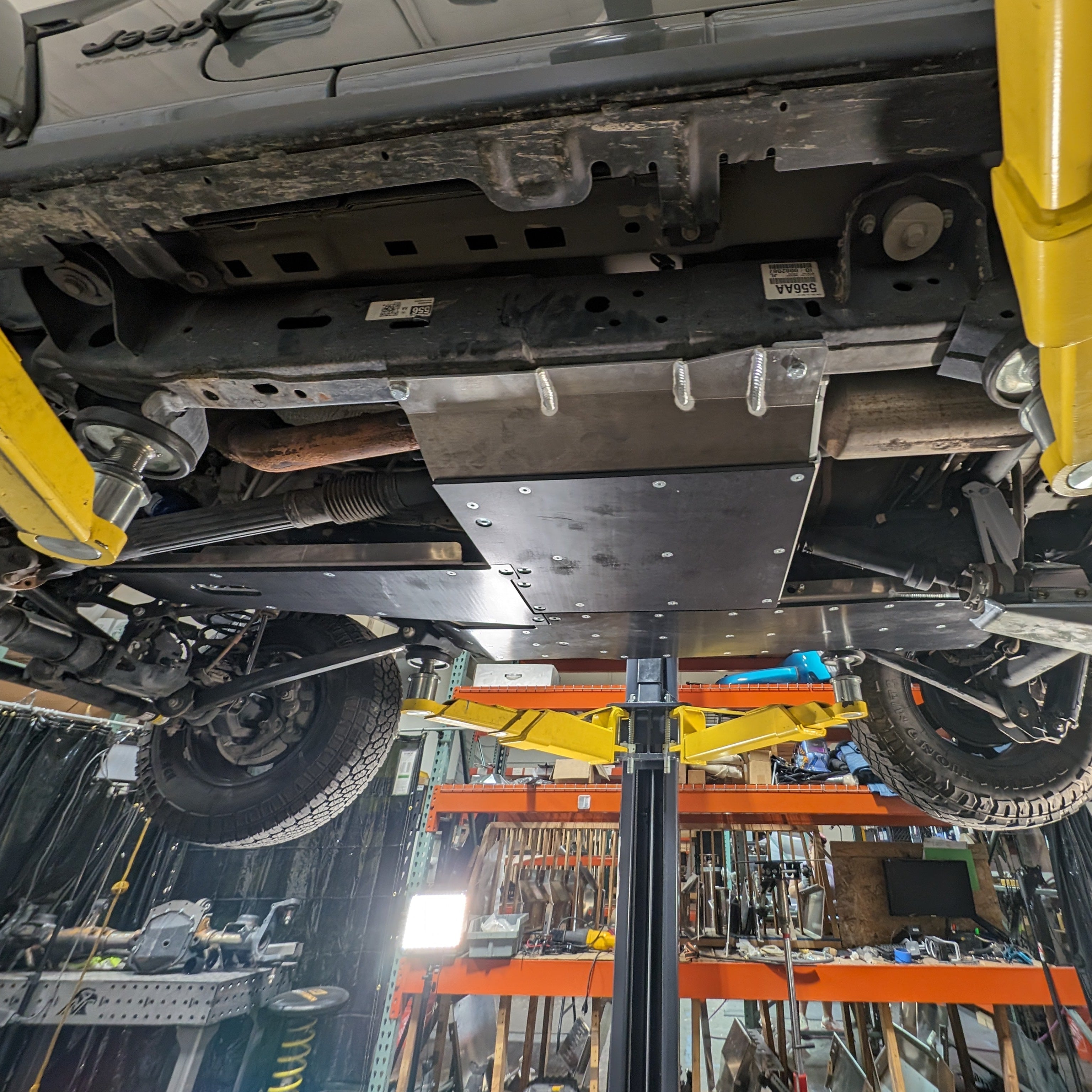 JL 2-Door Aluminum Belly Skids (3.6 V6) – Next Venture Motorsports LLC
