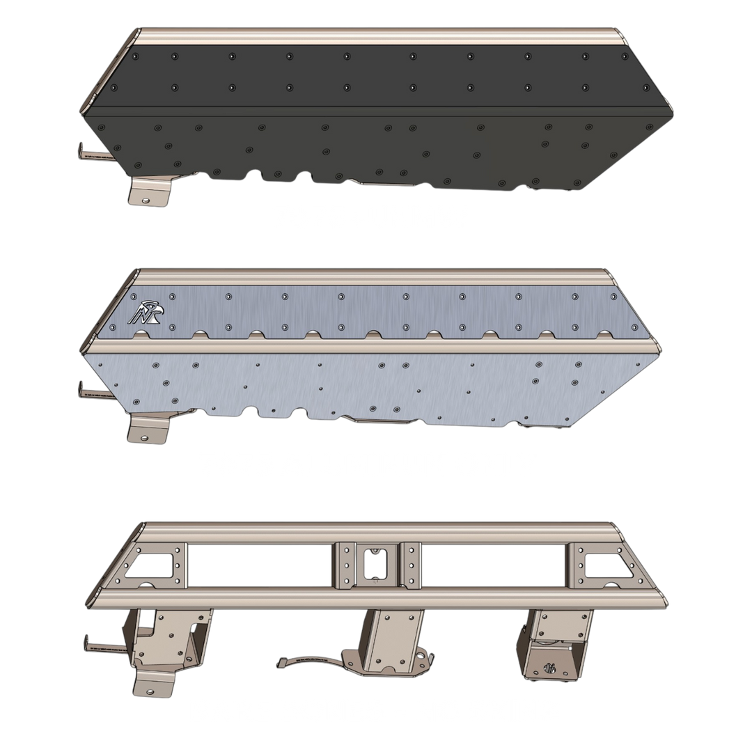 JL 2 Door Rock Sliders (10" Stretch) - Trailbreaker Series (Frame Mounted) [PRE-ORDER]