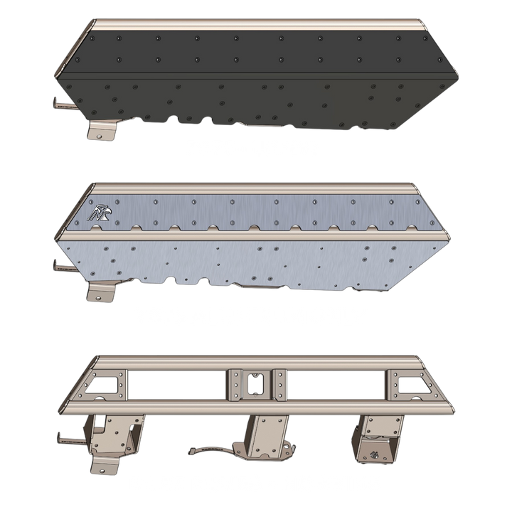 JL 2 Door Rock Sliders (10" Stretch) - Trailbreaker Series (Frame Mounted) [PRE-ORDER]