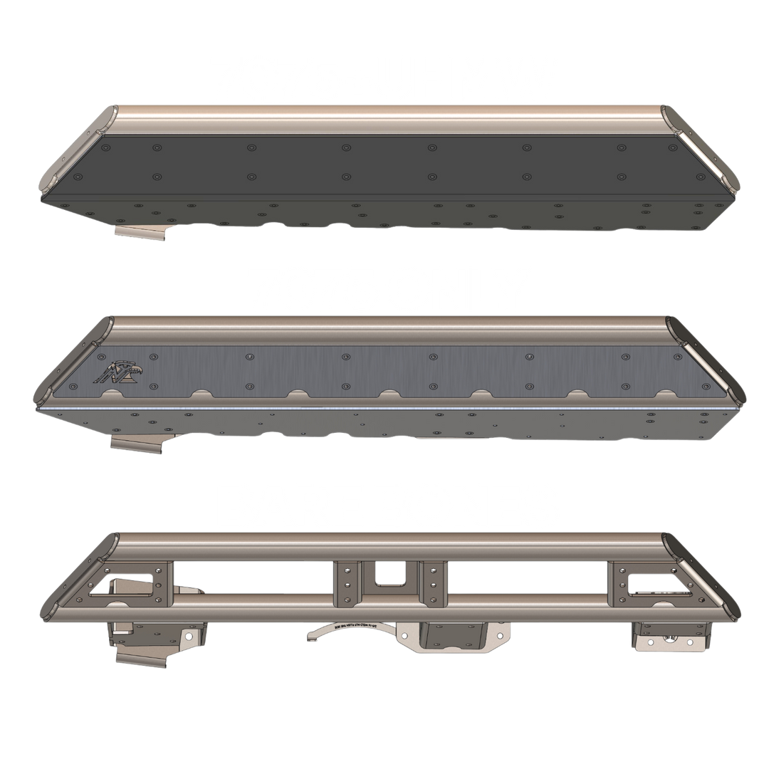 JL 2 Door Rock Sliders - Trailbreaker Series (Frame Mounted)