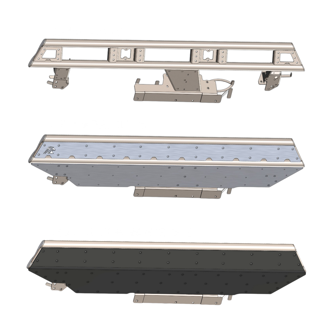 LEXUS GX550 Rock Sliders - Trailbreaker Series (Frame Mounted)