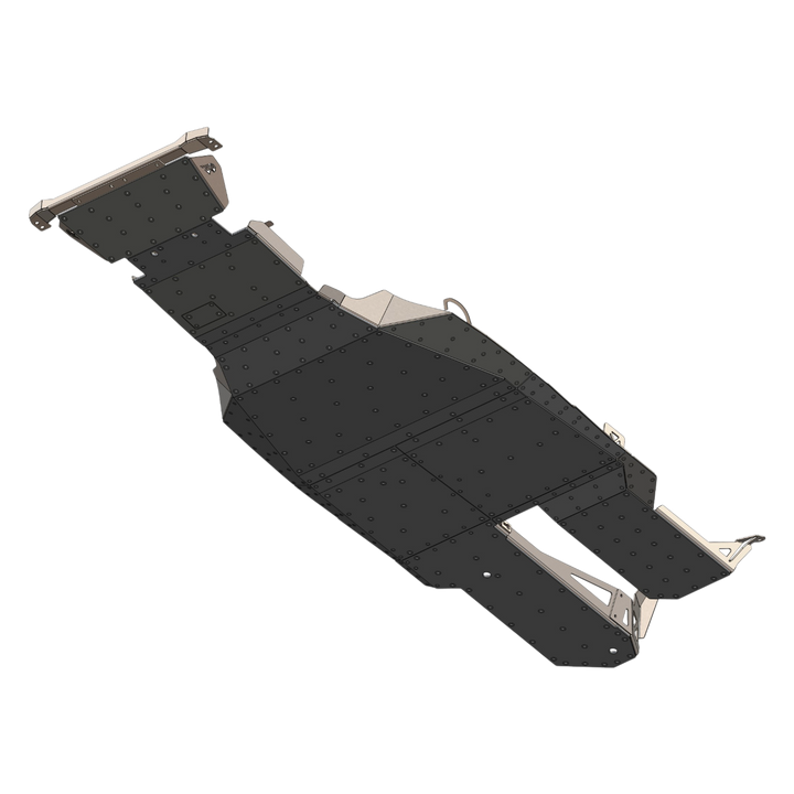 LC250 Aluminum Belly Skids (7000 Series)