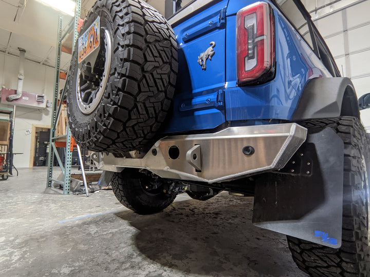 Bronco Aluminum Rear Bumper - Featherweight Series