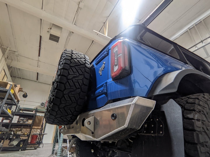 Bronco Aluminum Rear Bumper - Featherweight Series