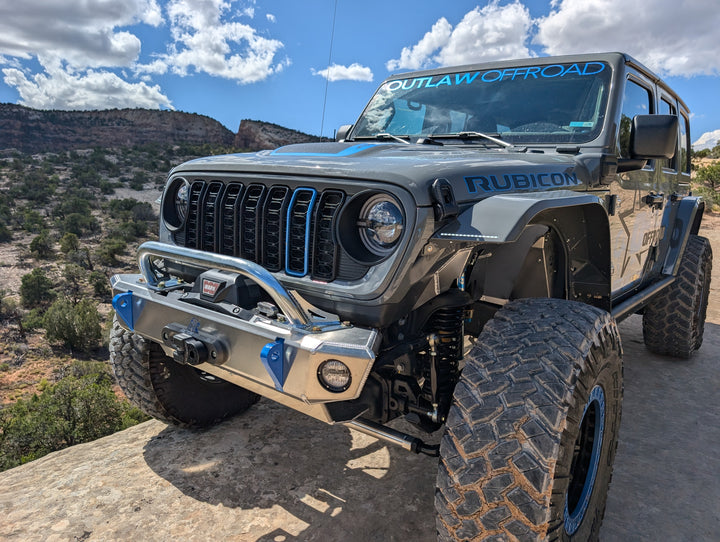 JL/JT Front Bumper - Aluminum Adventure Series