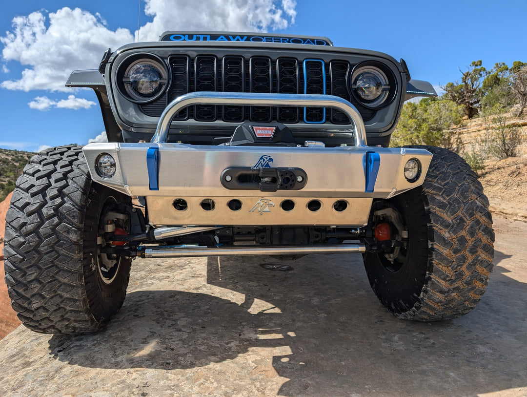 JL/JT Front Bumper - Aluminum Adventure Series