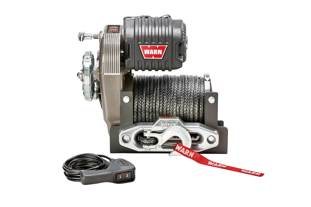 Warn M8274-50 10,000lb Self-Recovery Winch with Spydura Synthetic 
