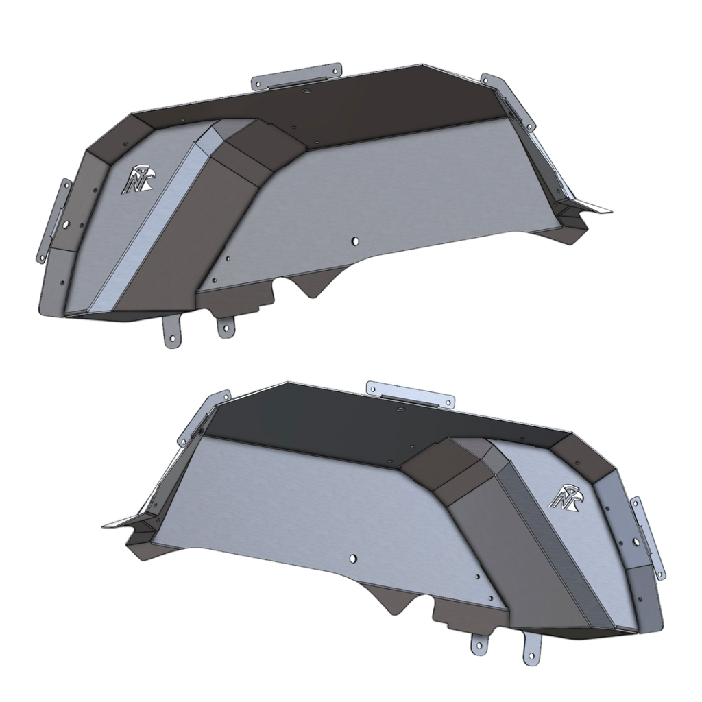 JT Aluminum Rear Inner Fender Liners – Next Venture Motorsports LLC