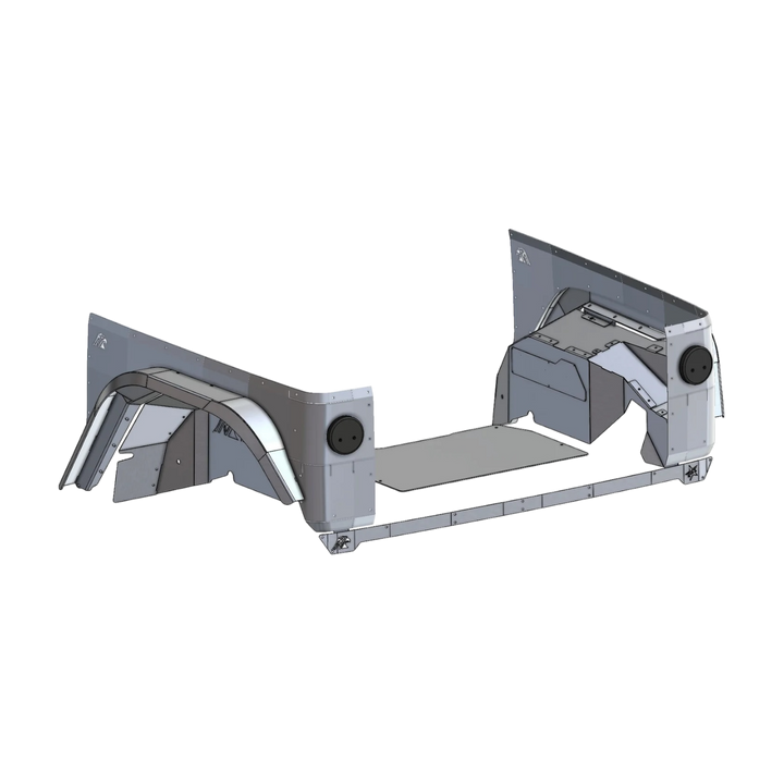 JL 2-Door 6” Stretch Armor Kit