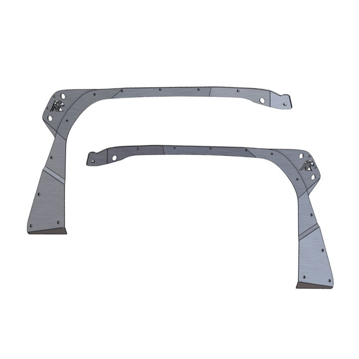 JL/JT Front Fender Deletes (Aluminum)