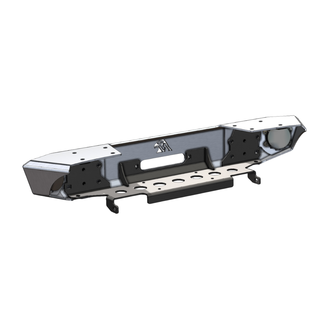 JK Front Bumper - Aluminum Adventure Series