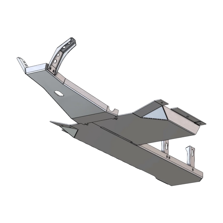 JKU Aluminum Belly Skids